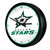 Dallas Stars Retro Lighted Wall Clock