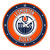 Edmonton Oilers Modern Disc Wall Clock