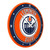 Edmonton Oilers Modern Disc Wall Clock