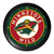 Minnesota Wild Ribbed Frame Wall Clock