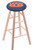 Auburn Tigers Maple Wood Bar Stool