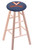 Virginia Cavaliers Maple Wood Bar Stool