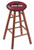 Louisiana-Monroe Warhawks Oak Wood Bar Stool