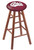 Montana Grizzlies Oak Wood Bar Stool