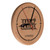 Louisiana Lafayette Ragin' Cajuns Laser Engraved Wood Clock