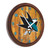 San Jose Sharks "Faux" Barrel Top Wall Clock