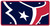 Houston Texans Acrylic Mega License Plate