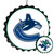 Vancouver Canucks Bottle Cap Dangler