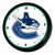 Vancouver Canucks Retro Lighted Wall Clock