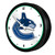 Vancouver Canucks Retro Lighted Wall Clock