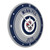 Winnipeg Jets Modern Disc Wall Clock