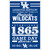 Kentucky Wildcats Established Wood Sign