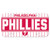 Philadelphia Phillies License Plate