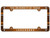 Texas Longhorns License Plate Frame