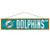 Miami Dolphins Wood Avenue Sign