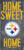 Pittsburgh Steelers Home Sweet Home Wood Sign