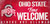 Ohio State Buckeyes Fans Welcome Wood Sign