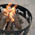 24" Round Fire Pit Log Grate