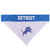 Detroit Lions Reversible Dog Bandana