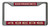 San Francisco 49ers Laser Cut License Plate Frame