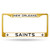 New Orleans Saints Color Metal License Plate Frame