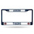 Auburn Tigers Color Metal License Plate Frame