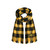 Iowa Hawkeyes Plaid Blanket Scarf