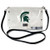 Michigan State Spartans Clear Envelope Purse