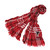 Atlanta Falcons Plaid Crinkle Scarf