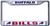 Buffalo Bills Chrome License Plate Frame