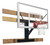 First Team VersiSport Wall Mount Basketball Hoop