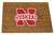 Nebraska Cornhuskers Colored Logo Door Mat