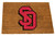 South Dakota Coyotes Colored Logo Door Mat