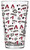 Arizona Diamondbacks 16 oz. All Over Print Pint Glass