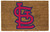 St. Louis Cardinals Colored Logo Door Mat