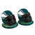 Philadelphia Eagles Football Helmet Salt and Pepper Shakers