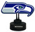 Seattle Seahawks Team Logo Neon Light