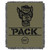 North Carolina State Wolfpack Rank Throw Blanket