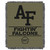 Air Force Falcons Rank Throw Blanket