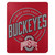 Ohio State Buckeyes Campaign Fleece Throw Blanket