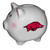 Arkansas Razorbacks Team Piggybank