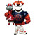 Auburn Tigers Mascot Choke Rival Ornament