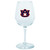 Auburn Tigers Decal Wine Glass