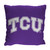 Texas Christian Horned Frogs Invert Woven Pillow