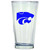 Kansas State Wildcats Decal Pint Glass