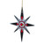 Louisville Cardinals Snow Flake Ornament