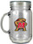 Maryland Terrapins Mason Jar