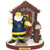 Michigan Wolverines Welcome Home Santa Figurine
