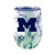 Michigan Wolverines Marble Stemless Tumbler