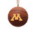 Minnesota Golden Gophers 3 Pack Basketball Ornament